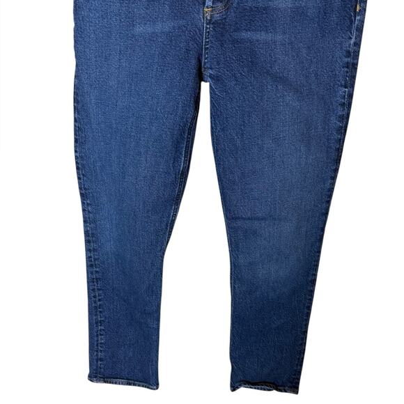 Agolde Women’s Sz 27 Riley Jeans Long High Rise Straight Stretch Button Fly - Picture 5 of 7